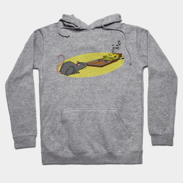 Mouse Trap Hoodie by Fanisetas